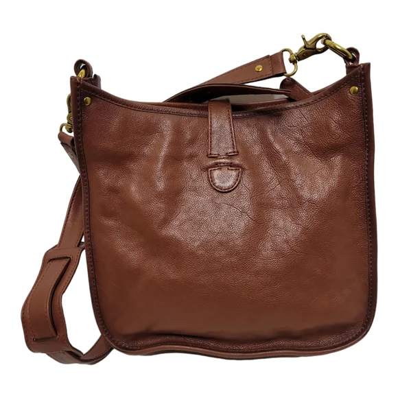 Frye Madison Brown  Leather Crossbody Bag - Picture 3 of 4